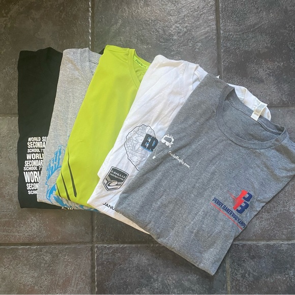 Other - •Mens graphic tee bundle 5 piece• Size L